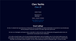 Desktop Screenshot of clarc-yachts.com